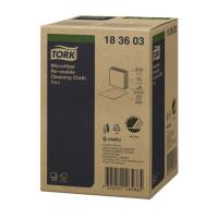 Tork Mikrofiber Tekrar Kullanılabilir Temizlik Bezi, Kırmızı