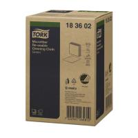 Tork Mikrofiber Tekrar Kullanılabilir Temizlik Bezi, Yeşil