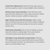 Micro Koku Makinesi Beyaz + 50ML Ginger Flowers(437040140)77735