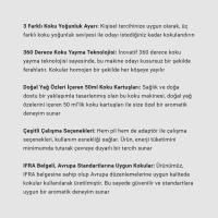 Micro Koku Makinesi Siyah + 50ML Dark Sapphire(430040021)10386