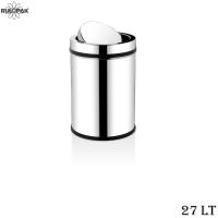 RULOPAK Döner Kapaklı Çöp Kovası 27L