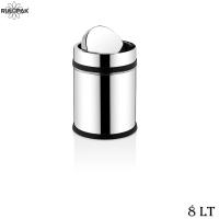 RULOPAK Döner Kapaklı Çöp Kovası 8L