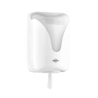 RULOPAK ELİTE İÇTEN ÇEKMELİ PERFORELİ HAVLU DİSPENSERİ - BEYAZ