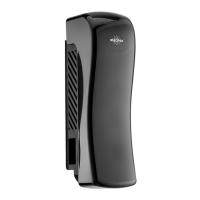 RULOPAK MANUEL S MODEL SIVI SABUN & ŞAMPUAN  DİSPENSERİ 350 ML - SİYAH