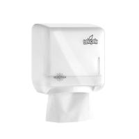 RULOPAK MİNİ TEKÇEK TUVALET KAĞIDI DİSPENSERİ - TRANSPARAN BEYAZ