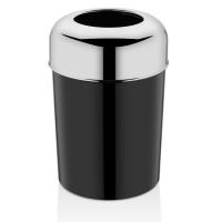 RULOPAK Pota Kapak Çöp Kovası - Krom Kapaklı 15 LT