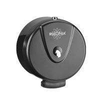 RULOPAK YENİ MİNİ CİMRİ İÇTEN ÇEKMELİ TUVALET KAĞIDI DİSPENSERİ - SİYAH
